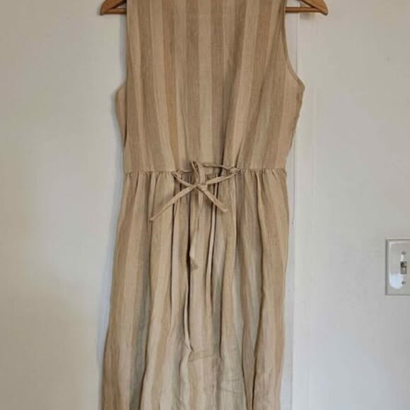 Pyne & Smith Linen Midi Sleeveless Dress - Picture 5 of 5